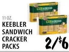 Karns Keebler sandwich cracker packs offer