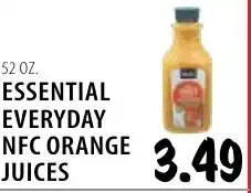Karns Essential everyday nfc orange juices offer