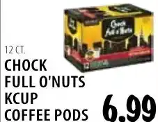 Karns Chock full o' nuts kcup coffee pods offer