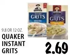 Karns Quaker instant grits offer