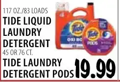 Karns Tide liquid laundry detergent offer