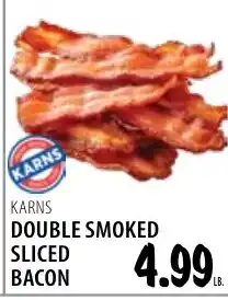 Karns Karns double smoked sliced bacon offer