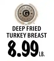 Karns Golden Legacy deep fried turkey breast offer
