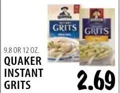 Karns Quaker instant grits offer