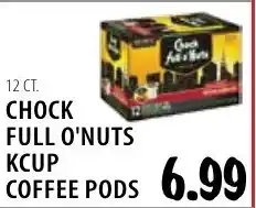 Karns Chock full o'nuts kcup coffee pods offer