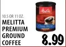 Karns Melitta premium ground coffee offer