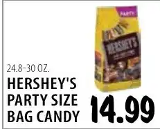 Karns Hershey's party size bag candy offer
