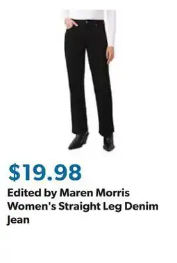 Sam's Club Edited by Maren Morris Women's Straight Leg Denim Jean offer