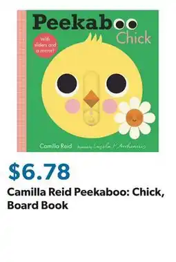 Sam's Club Camilla Reid Peekaboo: Chick, Board Book offer