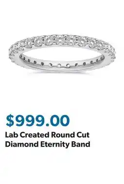 Sam's Club Lab Created Round Cut Diamond Eternity Band offer