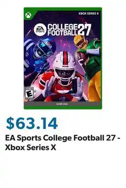 Sam's Club EA Sports College Football 27 - Xbox Series X offer