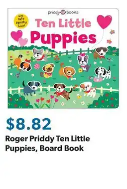 Sam's Club Roger Priddy Ten Little Puppies, Board Book offer