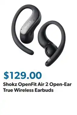Sam's Club Shokz OpenFit Air 2 Open-Ear True Wireless Earbuds offer