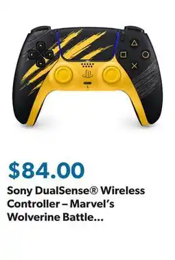 Sam's Club Sony DualSense Wireless Controller – Marvel's Wolverine Battle Yellow Limited Edition offer