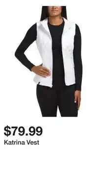 TJ Maxx Katrina Vest offer