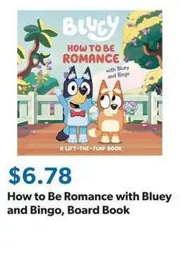 Sam's Club How to Be Romance with Bluey and Bingo, Board Book offer