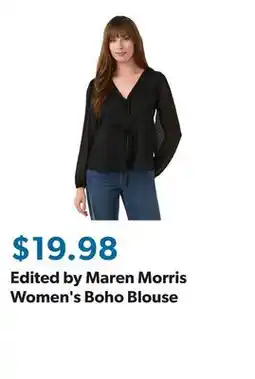 Sam's Club Edited by Maren Morris Women's Boho Blouse offer