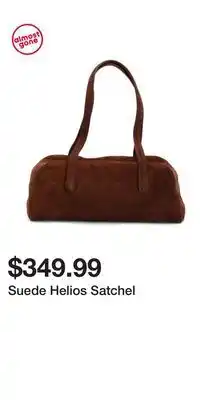 TJ Maxx Suede Helios Satchel offer