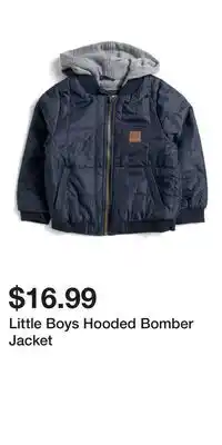 TJ Maxx Little Boys Hooded Bomber Jacket offer