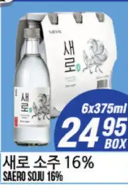Joong Boo Market SAERO SOJU 16% offer