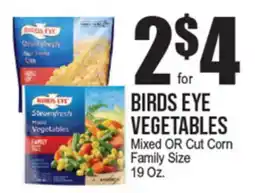 Extra Supermarket BIRDS EYE VEGETABLES offer