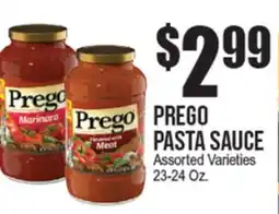 Extra Supermarket PREGO PASTA SAUCE offer