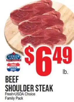 Extra Supermarket BEEF SHOULDER STEAK offer