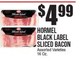Extra Supermarket HORMEL BLACK LABEL SLICED BACON offer