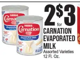 Extra Supermarket CARNATION EVAPORATED MILK offer