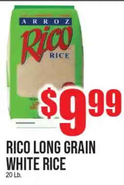Extra Supermarket RICO LONG GRAIN WHITE RICE offer