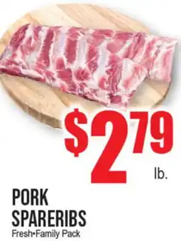 Extra Supermarket PORK SPARERIBS offer