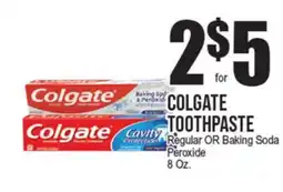 Extra Supermarket COLGATE TOOTHPASTE offer