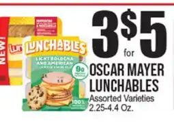 Extra Supermarket OSCAR MAYER LUNCHABLES offer