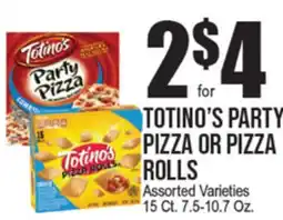 Extra Supermarket TOTINO'S PARTY PIZZA OR PIZZA ROLLS offer