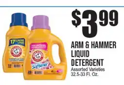 Extra Supermarket ARM & HAMMER LIQUID DETERGENT offer