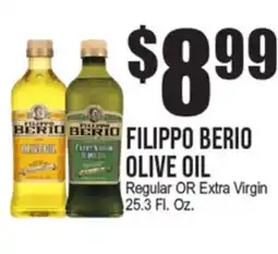 Extra Supermarket FILIPPO BERIO OLIVE OIL offer