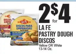 Extra Supermarket LA FE PASTRY DOUGH DISCOS offer