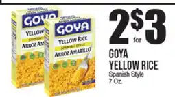 Extra Supermarket GOYA YELLOW RICE offer