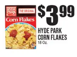 Extra Supermarket HYDE PARK CORN FLAKES offer