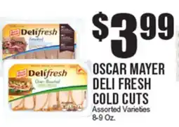Extra Supermarket OSCAR MAYER DELI FRESH COLD CUTS offer