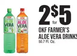 Extra Supermarket OKF FARMER'S ALOE VERA DRINKS offer