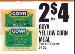 Extra Supermarket GOYA YELLOW CORN MEAL offer