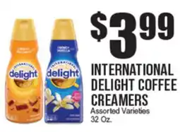 Extra Supermarket INTERNATIONAL DELIGHT COFFEE CREAMERS offer