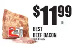 Extra Supermarket BEST BEEF BACON offer