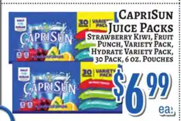 Trade Fair Supermarket CAPRISUN JUICE PACKS offer