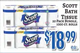 Trade Fair Supermarket Scott Bath Tissue offer