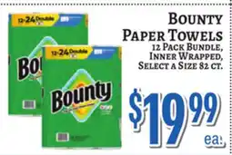 Trade Fair Supermarket BOUNTY PAPER TOWELS offer