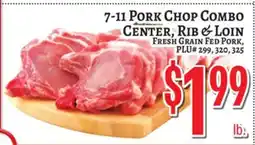 Trade Fair Supermarket 7-11 PORK CHOP COMBO CENTER, RIB & LOIN offer