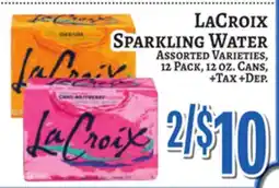 Trade Fair Supermarket LaCroix SPARKLING WATER offer