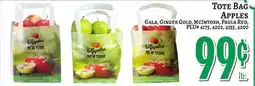 Trade Fair Supermarket Tote Bag APPLES offer